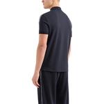 Поло с вышитым логотипом ARMANI EXCHANGE, морской синий - фото 7