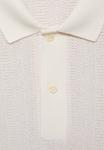 Поло Mango Polo shirt, Off-White - фото 6