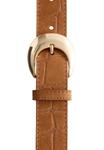 Ремень & other stories CRESCENT-BUCKLE, Dark Beige/Beige - фото 2