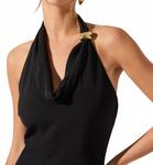 ASTR Платье Аланны черного цвета - фото 4