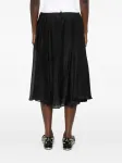 Юбка миди А-силуэта Rochas, черный - фото 4