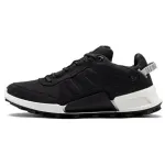 Кроссовки женские низкие черные Ecco - фото