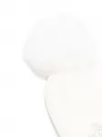 Шапка бини с помпоном Monnalisa, белый - фото 2