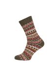 Носки HomeOfSocks HOS452, оливковый - фото