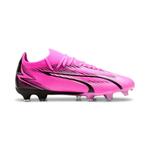 Кроссовки ultra match 'pink white' Puma, розовый - фото 2