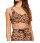 Бюстгальтер Panthera с круглым вырезом в леопардовом принте THE UPSIDE - фото 3