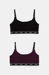 Бюстгальтер 2 шт Hugo, фиолетовый - фото