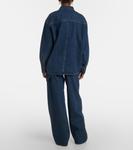Джинсовая рубашка Okely Marant Etoile, Faded Blue - фото 3