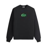 Свитер Kith x Superman Kryptonite Nelson Crewneck, Black - фото