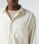 Текстурированная рубашка Frame, White Sand - фото 6