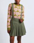 Юбка 8 By Yoox, зеленый - фото 4