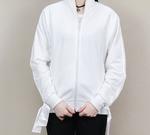 Куртка cuff stand collar casual jacket white Puma, белый - фото 3