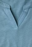 Топ Street One SPLIT NECK, Blau/Blue - фото 5