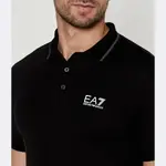 Рубашка-Поло стандартного кроя досада Ea7, черный - фото 3