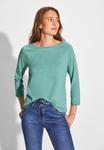 Топ CECIL Shirt Raglan, цвет green/mint - фото 2