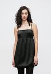 Платье GAP EMPIRE BUBBLE MINI DRESS, Black - фото