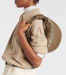 Мини-сумка через плечо Fortune Croissant из кожи Lemaire, Dark Khaki - фото 6