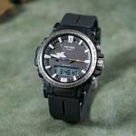 Часы Casio Pro Trek Classic Outdoor Analog-Digital Watch 'Black Silver', черный - фото 3