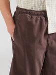 Брюки свободного кроя TOPMAN, коричневый - фото 3