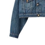 Куртка женская Miu Miu с карманами, синий - фото 6