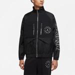 Куртка Air Jordan Printing Casual Training Lightweight Jacket Black, черный - фото 3