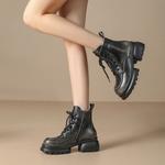 Ботинки Martin Boot женские Zhr, коричневый - фото 8