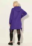 Толстовка LONGLINE UP Ulla Popken, фиолетовый - фото 3