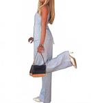 Топ West Palm синего цвета OLIVACEOUS - фото 2