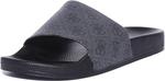 GUESS мужские слайды, Black - фото 6
