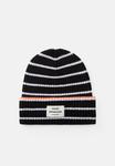 Шапка Mads Nørgaard YOTA ANJU STRIPE, Black/Vanilla Ice/Black - фото