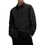 Водоотталкивающая рубашка-куртка HUGO BOSS, черный - фото