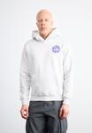 Толстовка Alpha Industries LOGO HOODY, Pastel Grey Melange/Grey - фото 3