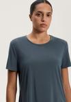 Футболка OYSHO SHORT-SLEEVED TECHNICAL, Mottled Grey - фото