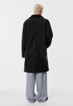 Пальто PULL&BEAR Classic coat, Black - фото 3