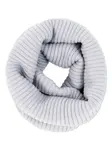 Кашемировый снуд в рубчик Eric Bompard, белый - фото 2