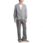 Трикотажная футболка мужская серая DIOR - фото 4