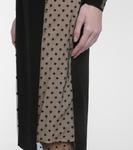 Платье миди Arielle Cady Stella McCartney, черный - фото 5