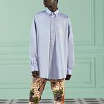 Мужская рубашка Gucci, синий - фото 2