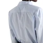 Рубашка на шнуровке PRADA, синий - фото 5