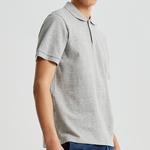 Поло унисекс CAT, темно-синий - фото 8