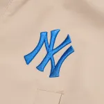 MLB Куртка Base Logo SS22 бежевая детская - фото 5