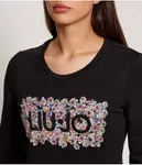 Блуза Regular fit Liu Jo, черный - фото 4