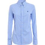 Женская рубашка Polo Ralph Lauren, голубой - фото 3