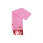 Анограмма Шарф Loewe, розовый - фото