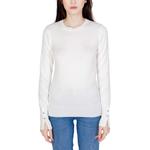 Белые хлопковые топ и футболка GUESS - фото