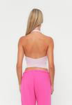 Топ Jaded London BUTTON HALTER TOP , Pink - фото 3