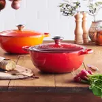 Чугунная кастрюля Le Creuset, красный - фото 3