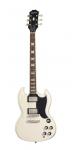 Электрогитара Epiphone 1961 Les Paul SG Standard Aged Classic White With Case - фото 2
