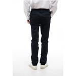 Хлопковые облегающие брюки с мартингейлом Corneliani, Blue - фото 2