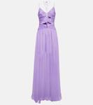 Платье из шифона с вырезом Rasario, Light Purple - фото